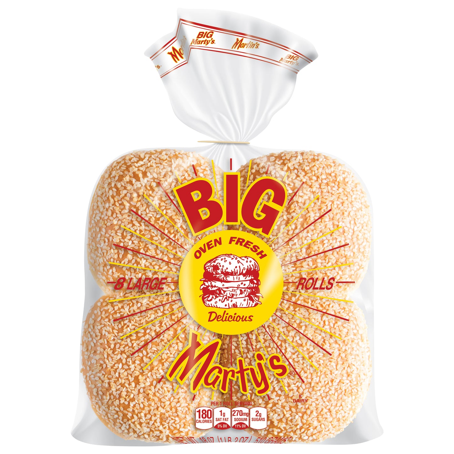 Martin's "Big Marty's" Rolls