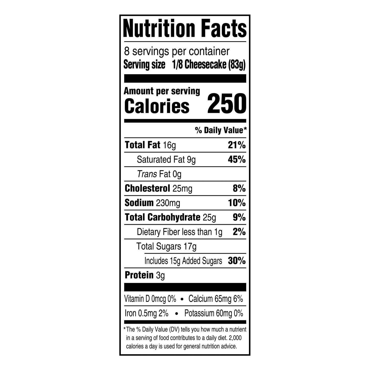 Sara Lee® French Style Cheesecake 7" Classic 23.5oz