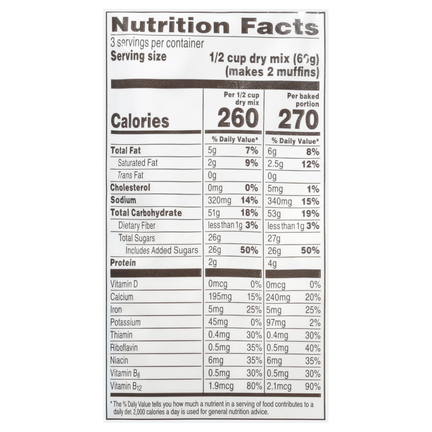 Martha White Strawberry Muffin Mix 7 oz