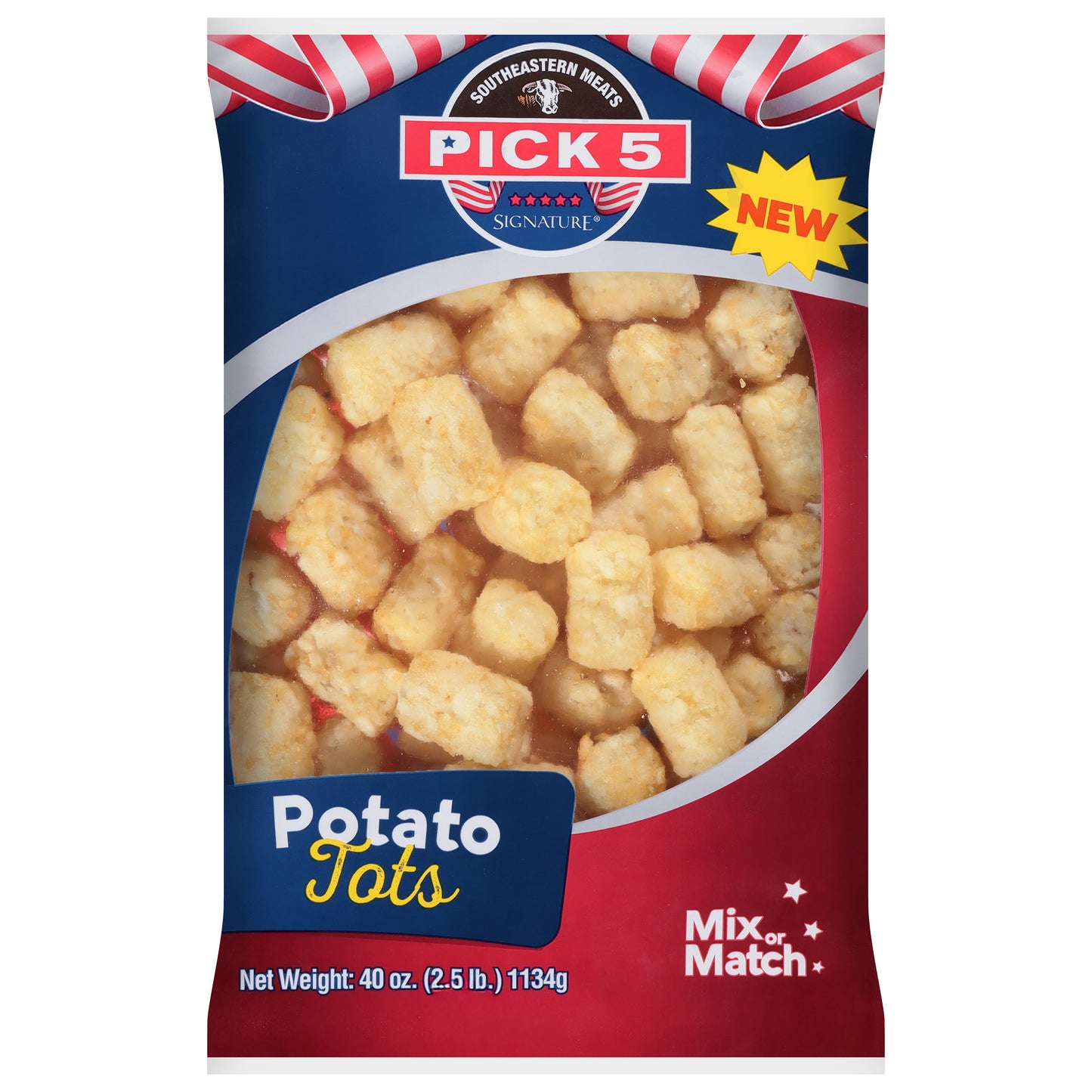 Pick 5 Potato Tots 40 oz