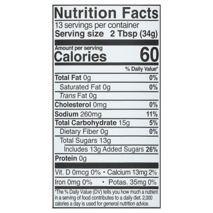 Kinder's Hickory Brown Sugar BBQ Sauce 15.8 oz