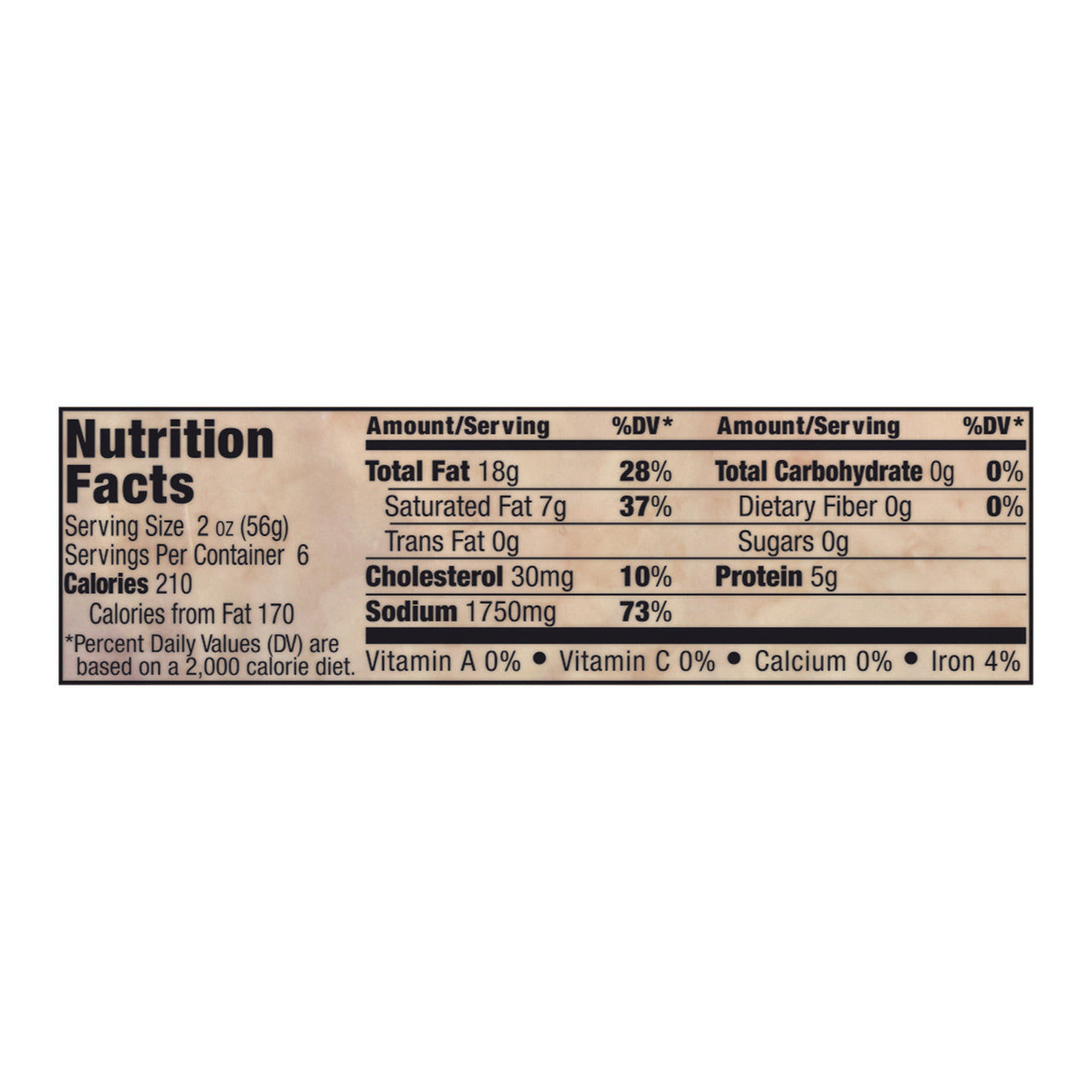 Smithfield Sliced Salt Pork 12 oz