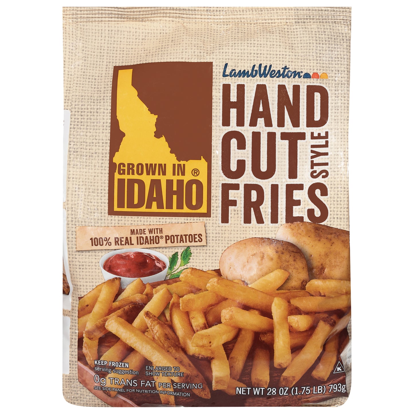 Lamb Weston Hand Cut Style Fries 28 oz
