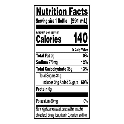 Gatorade Thirst Quencher Cool Blue 20 Fl Oz 8 Count