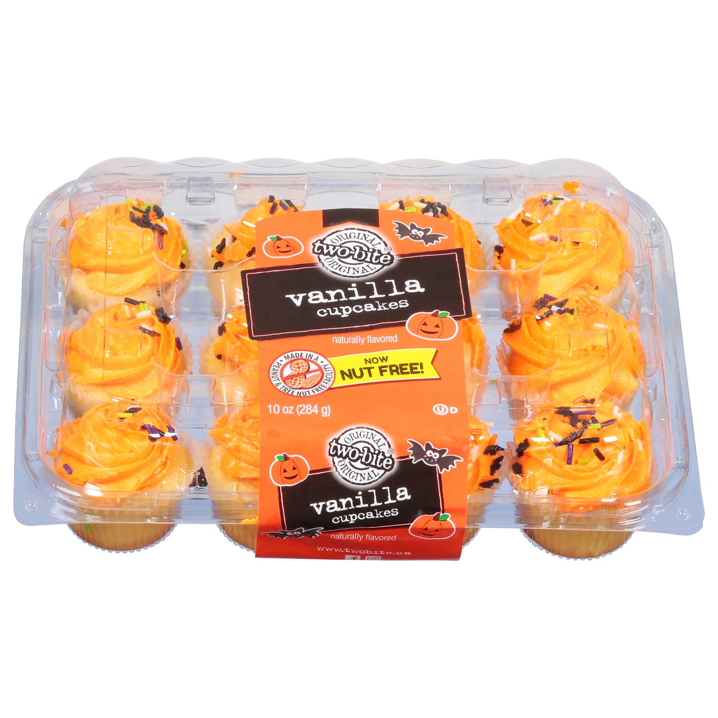 Two-Bite Original Vanilla Cupcakes 10 oz