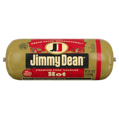Jimmy Dean® Premium Pork Hot Breakfast Sausage Roll, 16 oz