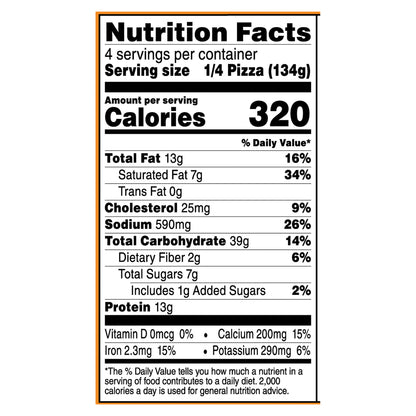 Tony's Cheese Pizza 18.90 oz