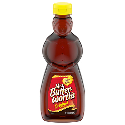 Mrs. Butterworth's Original Thick and Rich Pancake Syrup, 12 oz.