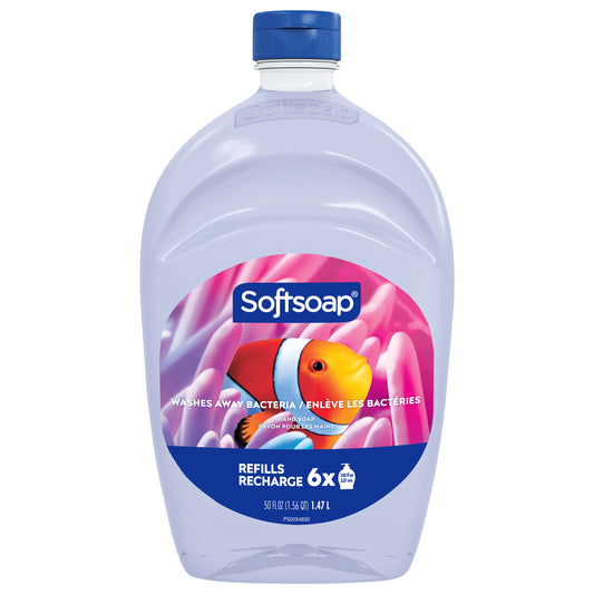 Softsoap Liquid Hand Soap Refill, Aquarium Series - 50 Fl. Oz.