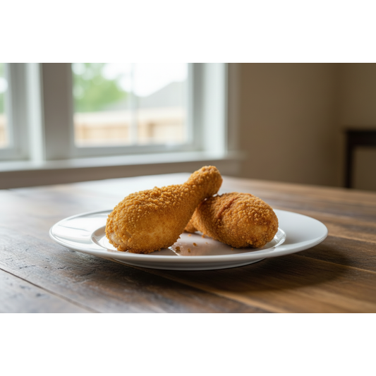 Fried Chicken Leg or Wing 2 Pc Snack