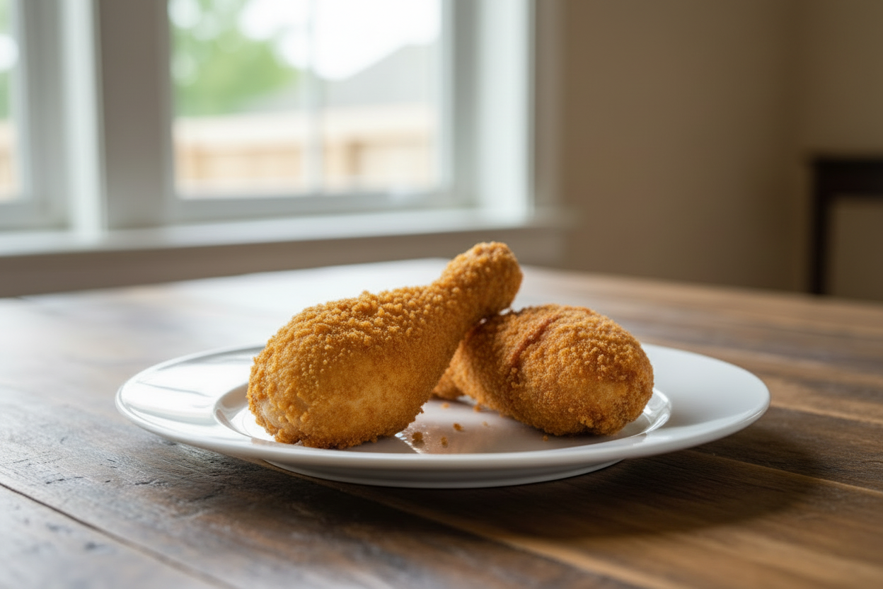 Fried Chicken Leg or Wing 2 Pc Snack