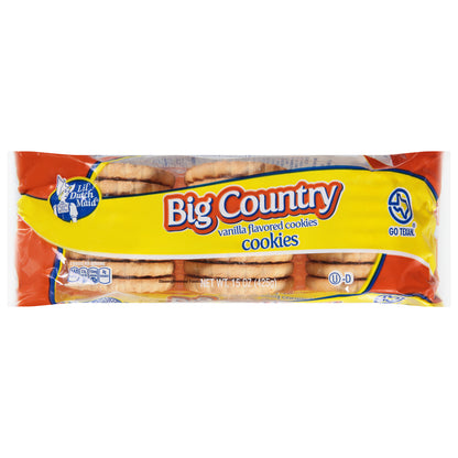 Lil Dutch Maid Big Country Vanilla Flavored Cookies 15 oz