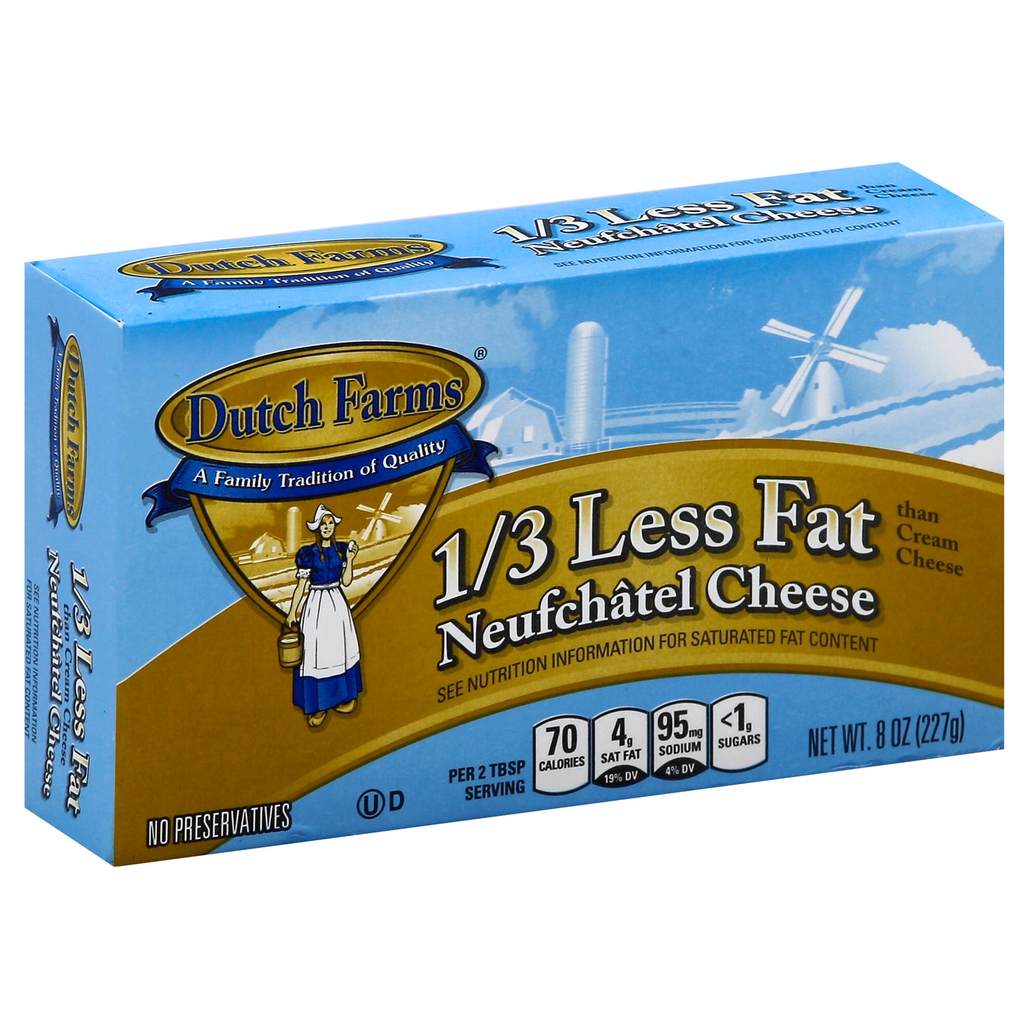 Dutch Farms Cheese 8 oz - Light Cream Cheese