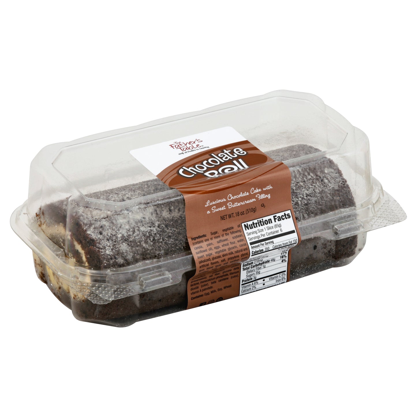 Fathers Table Chocolate Roll 18 oz