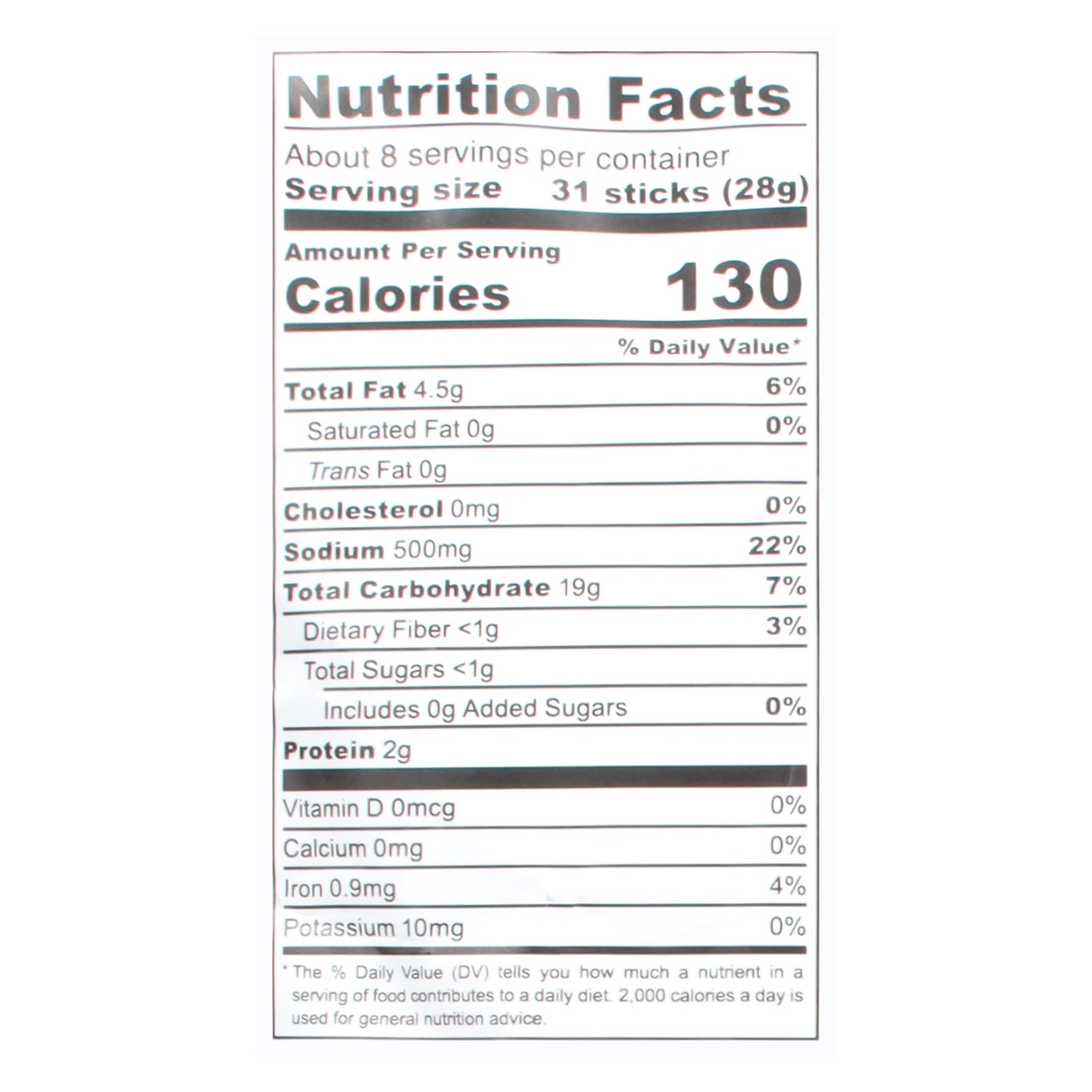 Pop Daddy Pretzels Yellow Mustard Pretzel Sticks 7.5 oz