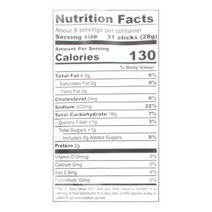 Pop Daddy Pretzels Yellow Mustard Pretzel Sticks 7.5 oz