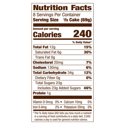 Pepperidge Farm Confetti Vanilla Layer Cake 19.6 oz