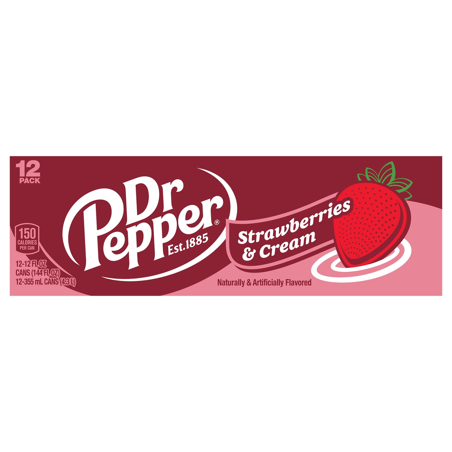 DP Strawberries and Cream 12oz 12pk
