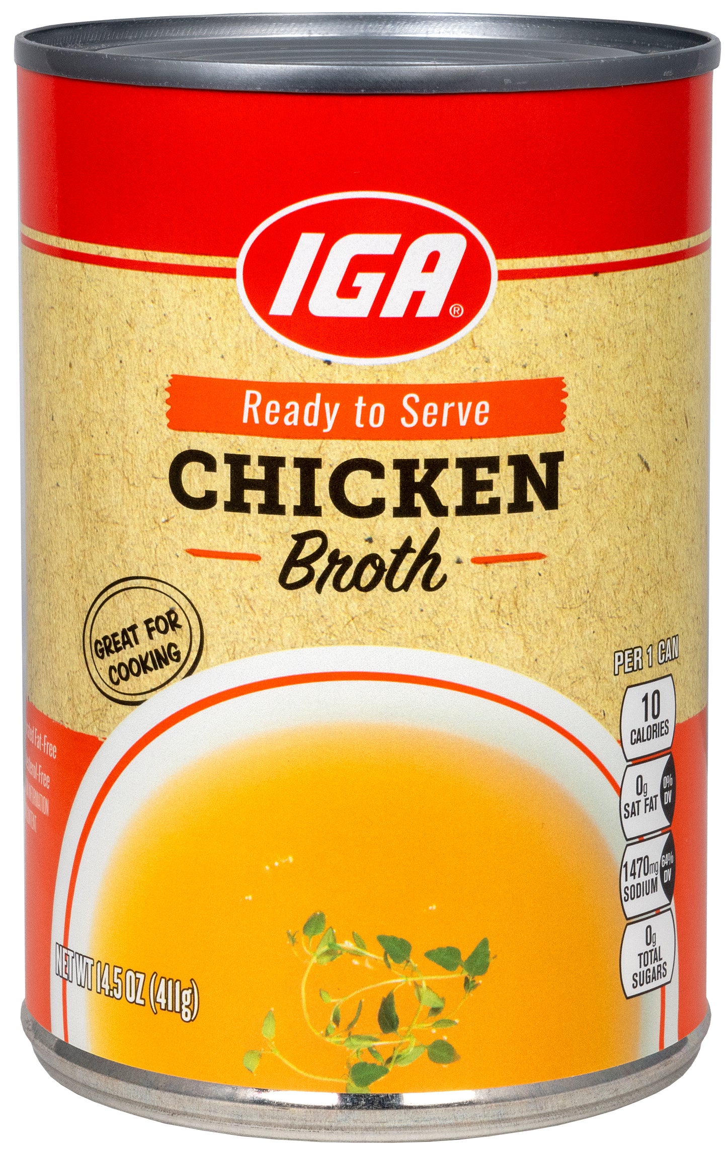 BROTH CHICKEN SOUP CAN 14.5 OZ