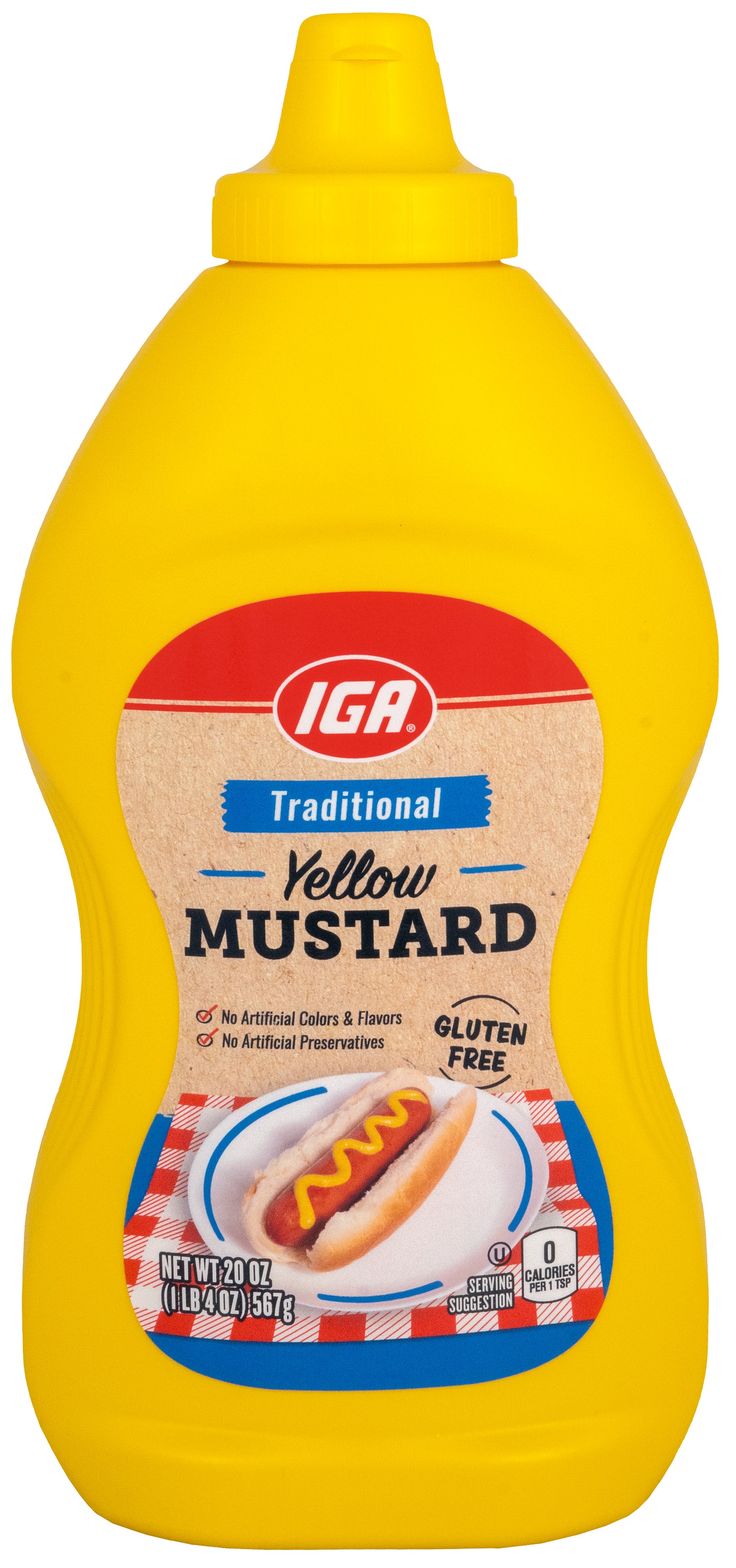 MUSTARD YELLOW TRADITIONAL 20 OZ