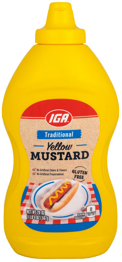 MUSTARD YELLOW TRADITIONAL 20 OZ