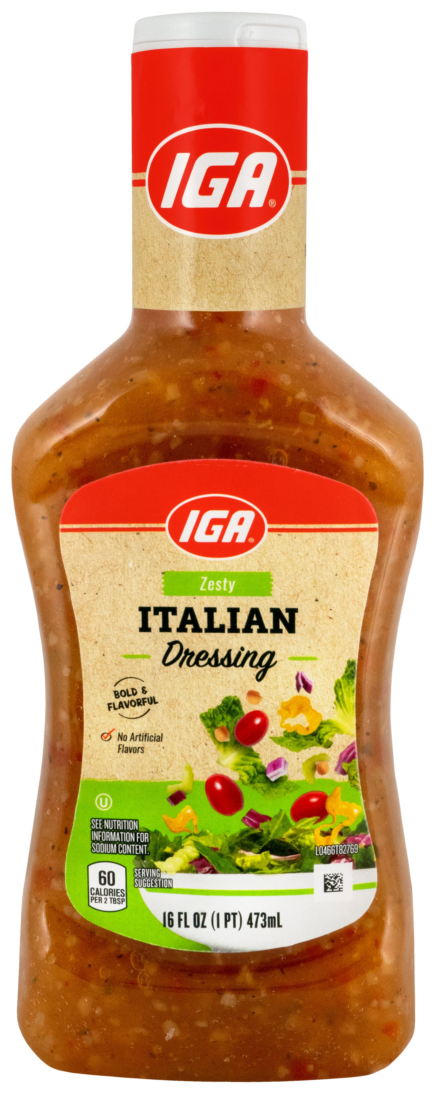 ITALIAN ZESTY DRESSING 16 OZ