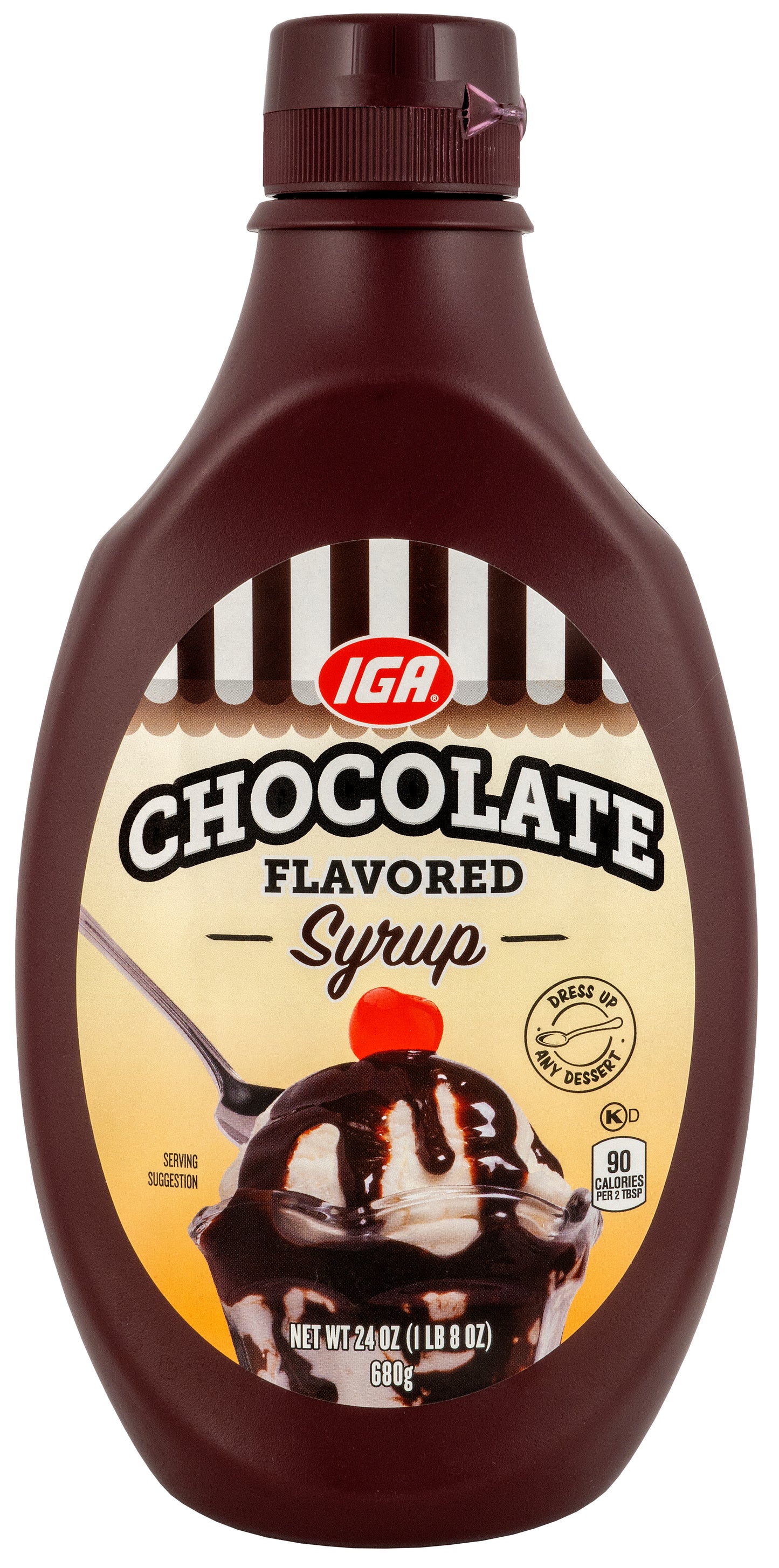 CHOCOLATE SYRUP SQUEEZE 24 OZ