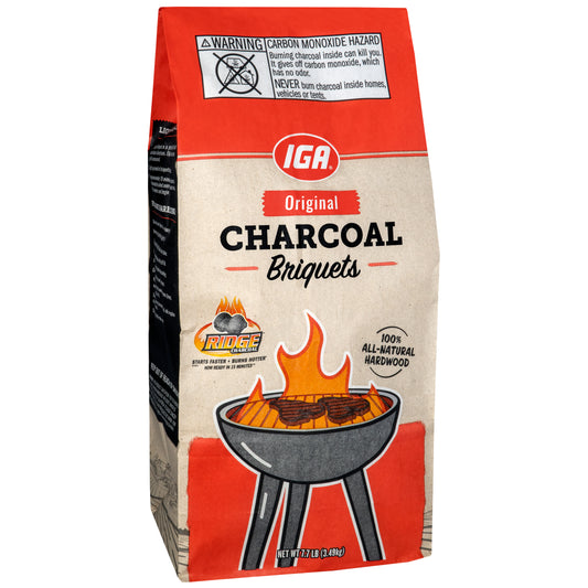 CHARCOAL BRIQUETS 7.7 LB