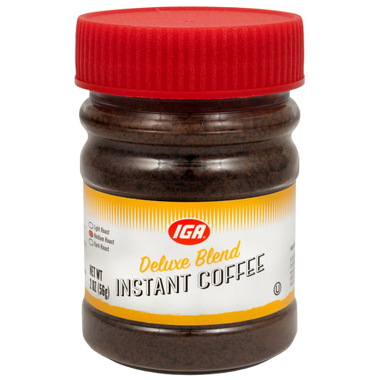 COFFEE INSTANT DELUXE BLEND 2 OZ
UPC: 4127081284