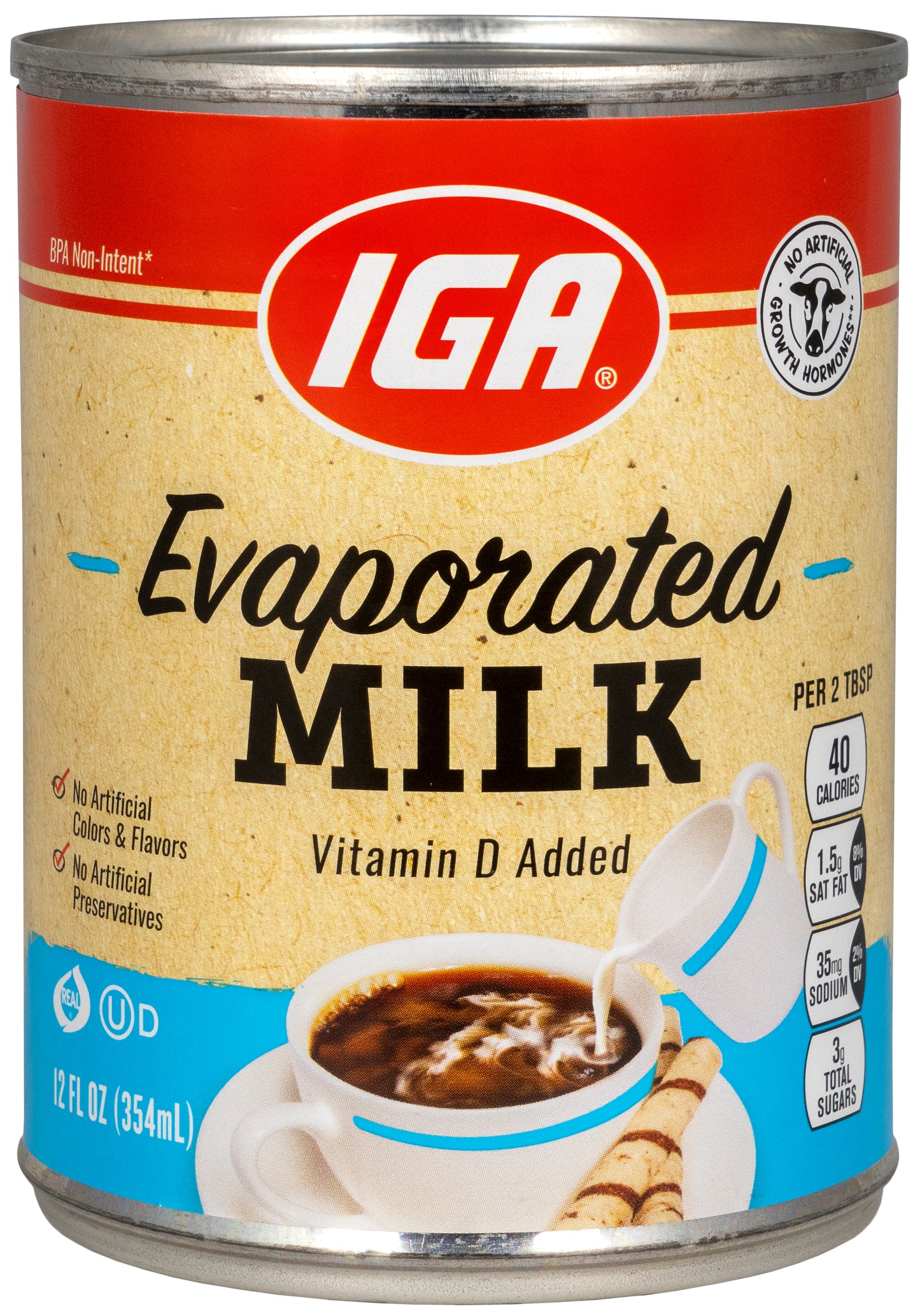 MILK EVAPORATED 12 OZ