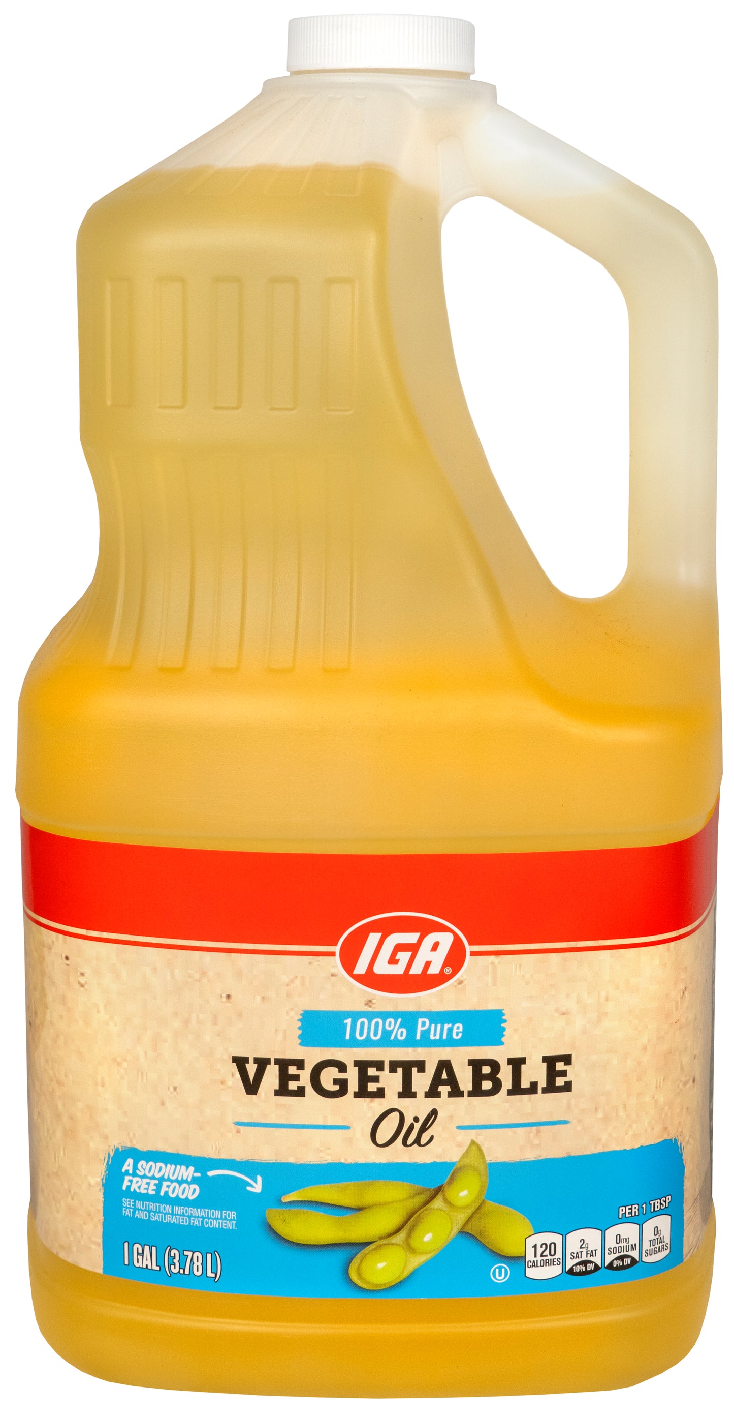 OIL VEGETABLE 100% PURE 1 GAL 128 OZ