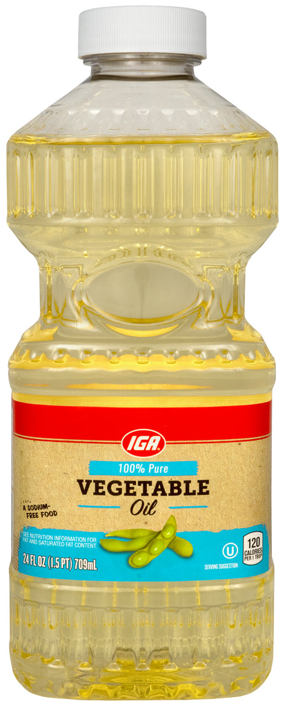 VEGETABLE OIL 100 PERCENT PURE 24 OZ