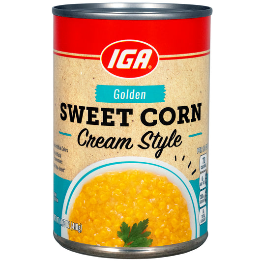 CORN CREAM STYLE GOLDEN SWEET 14.75 OZ