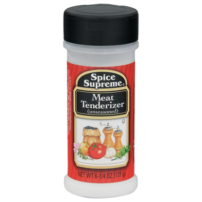 Spice Supreme Unseasoned Meat Tenderizer 6.25 oz