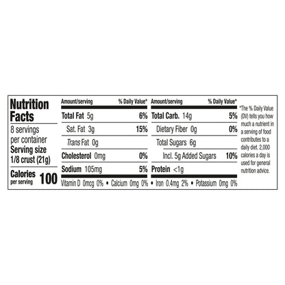 Keebler Ready Crust Shortbread 6 oz