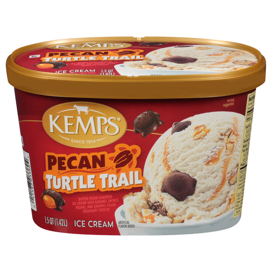 Kemps Pecan Turtle Trail Ice Cream