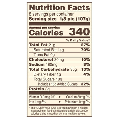 Marie Callender's Coconut Cream Pie Frozen Dessert, 30.3 Ounce