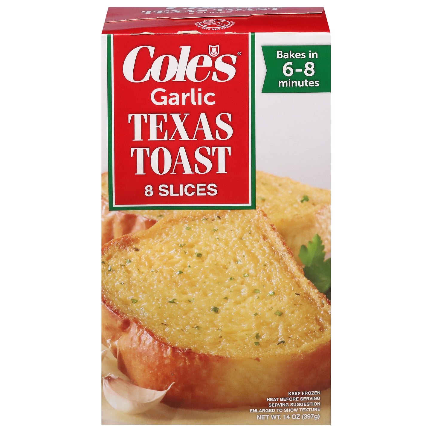 Cole's Garlic Texas Toast 8 ea