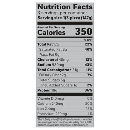 California Pizza Kitchen Sicilian Recipe Frozen Pizza with Crispy Thin Crust, 15.5 Oz 15.5 oz.