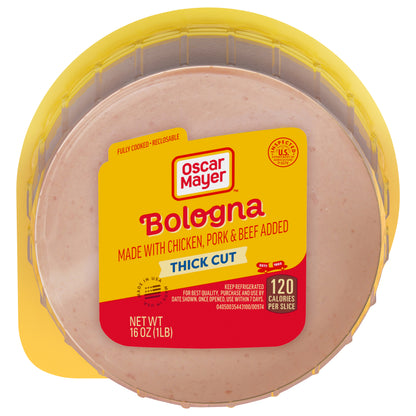 Oscar Mayer Thick Cut Bologna 16 oz