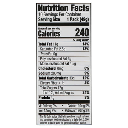 Lance Nekot Peanut Butter Sandwich Cookies 10 - 1.75 oz Packs