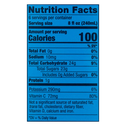 Bluebird 100% Pure Unsweetened Grapefruit Juice 48 fl oz
