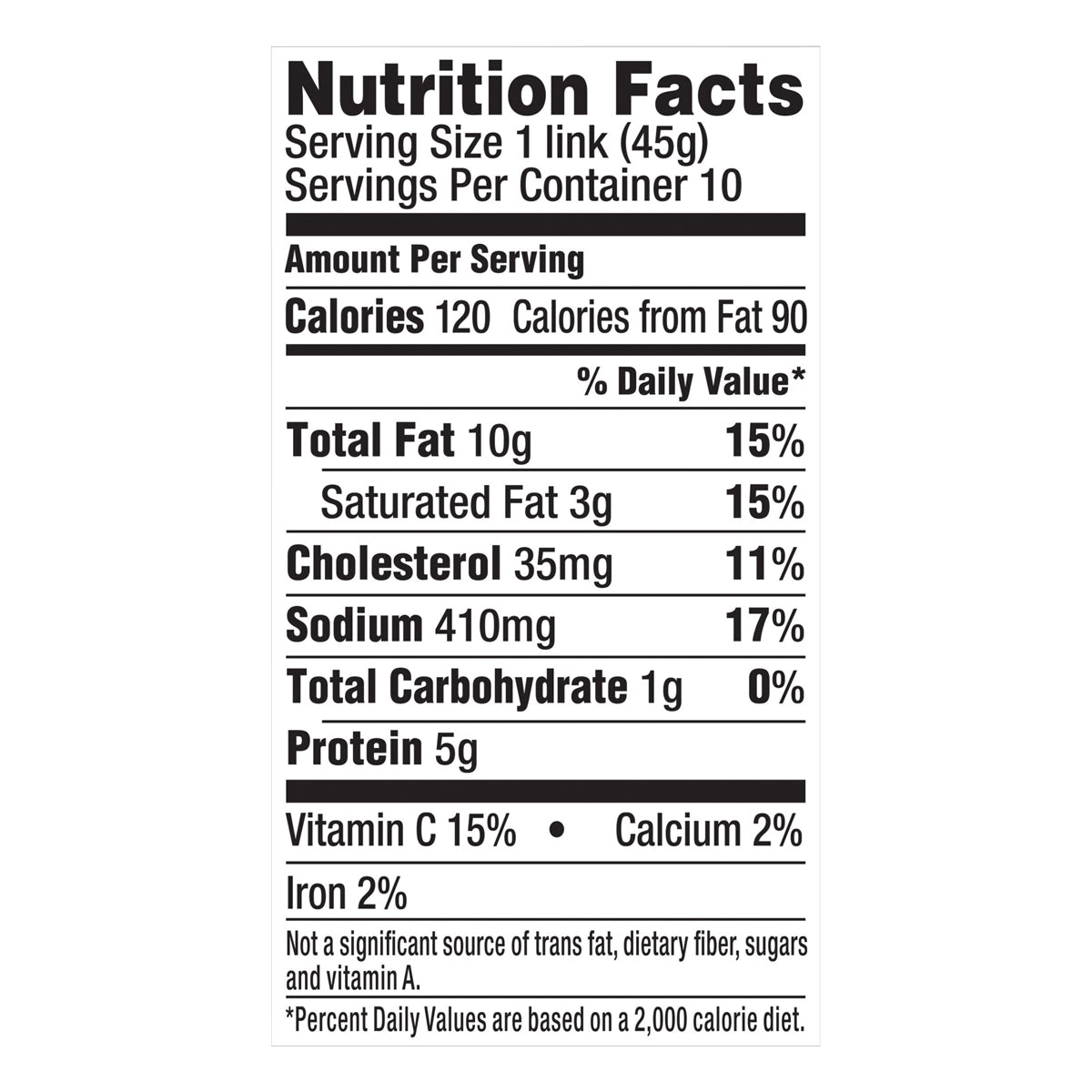 Oscar Mayer Classic Uncured Wieners Hot Dogs, 10 ct. Pack