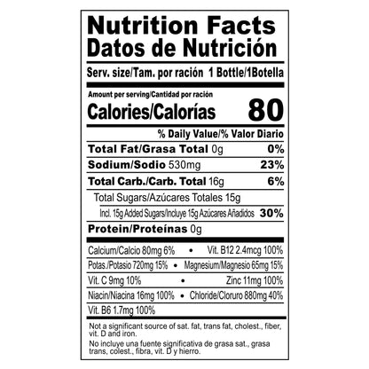 BODYARMOR Flash I.V. Rapid Rehydration Electrolyte Beverage, Strawberry Kiwi 20oz