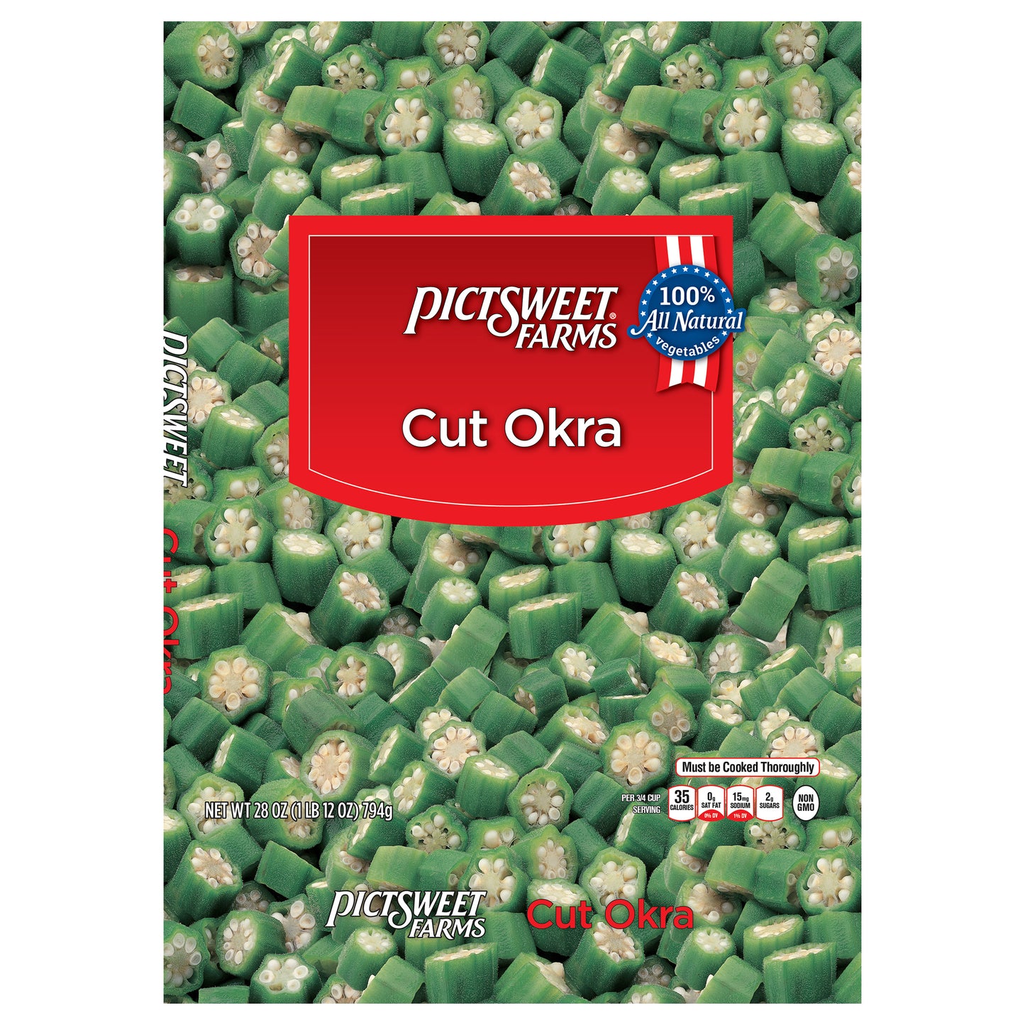 Pictsweet Farms Cut Okra - 28 oz