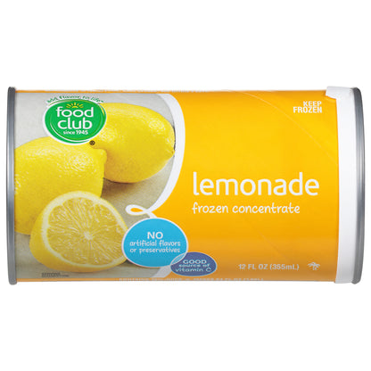 Food Club Lemonade Frozen Concentrate 12 fl oz