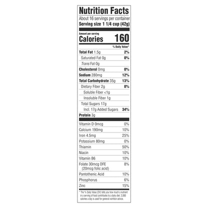 Malt O Meal Mateys Family Size Marshmallow Cereal 23 oz
