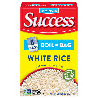 Success Boil-in-Bag White Rice 6 ea