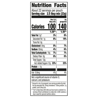 Betty Crocker Chocolate Chip Cookies, Cookie Baking Mix, 17.5 oz