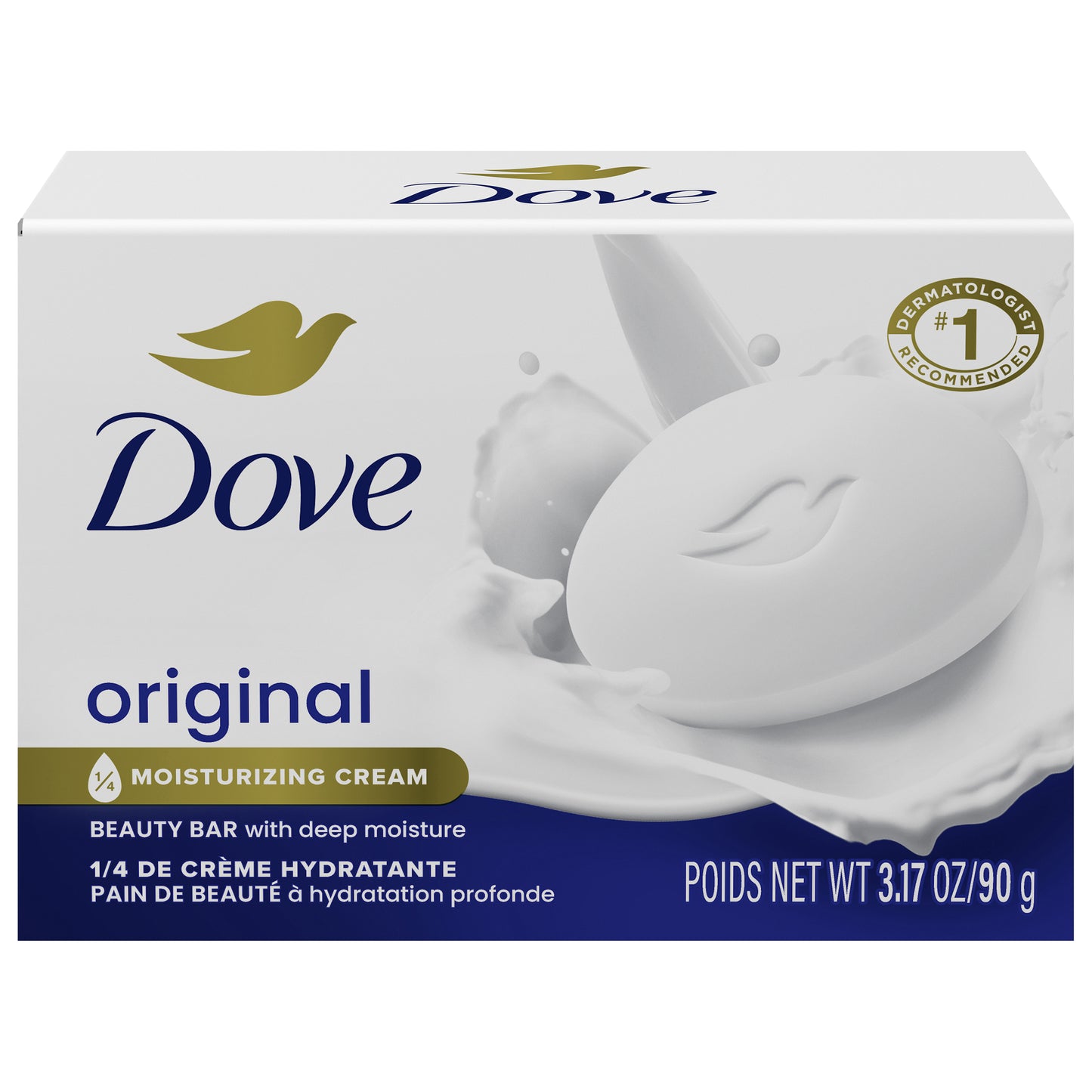 Dove Beauty Bar Gentle Skin Cleanser Original 3.17 oz
